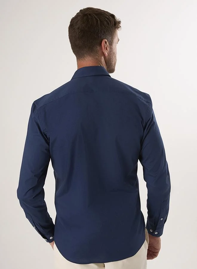 Felix Hardy DarkBlue Long Sleeve Shirt for Men | Best Price UAE