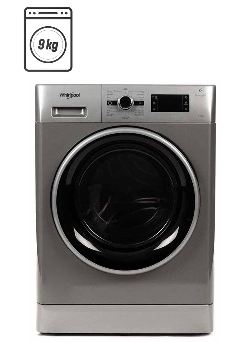 ويرلبول غسالة تحميل أمامي 9Kg لفة/الدقيقة 9 kg 1850 W FWDG96148SBS 60HZ فضي - Image 1