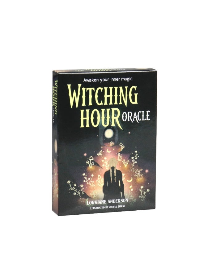 NIBEMINENT Magic Witchcraft Instant Divination Card Deck Divination Set - English Version Visual Edition Tarot Card Table Game Suitable for Gatherings - Image 3