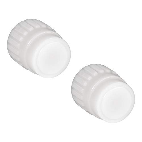 RecPro قطع غيار السباكة RV من RecPro | 06860 | غطاء نهاية أنثوي 1/2" | غطاء تصريف | ملحقات أنابيب Pex (2 ملحقات) - Image 1