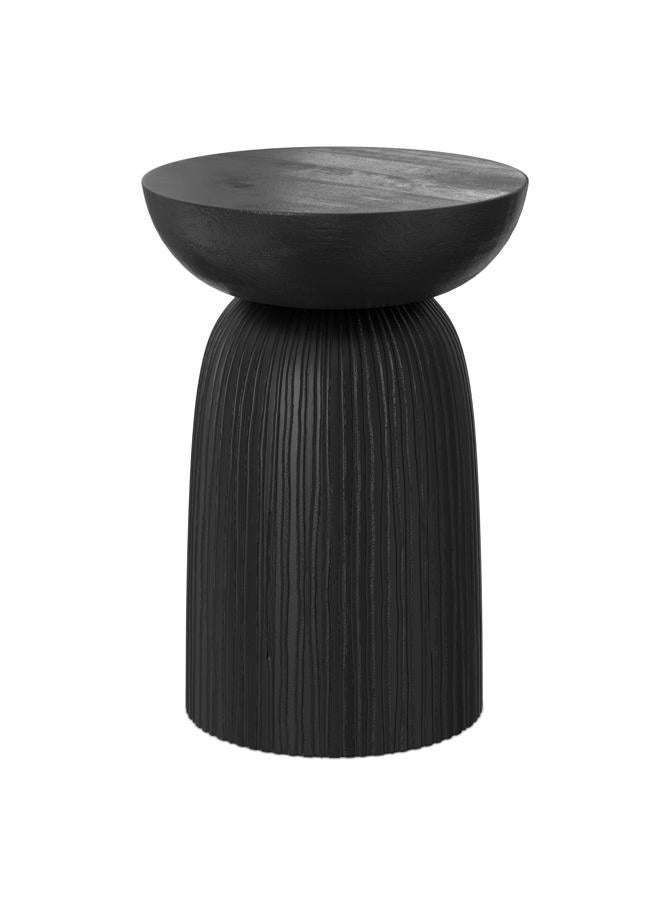Simpli Home Boyd 13 inch Line Accent End Table, Black - Image 1