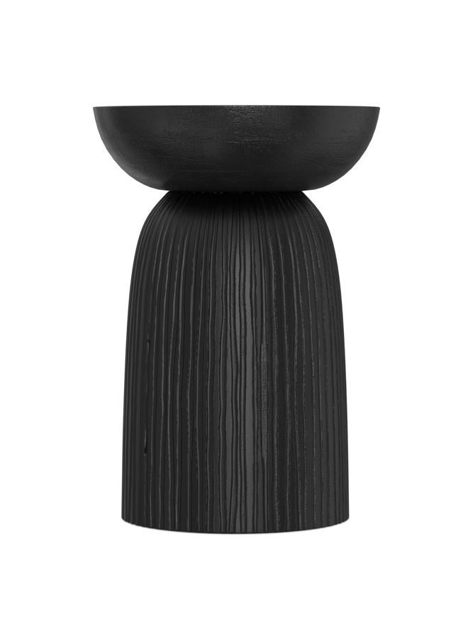 Simpli Home Boyd 13 inch Line Accent End Table, Black - Image 4