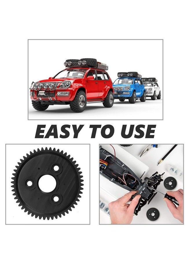 Sumind - 5 Pieces 54T 0.8 32 Pitch Plastic Spur Gear Compatible With 4 X 4 Vxl Rally Vxl Hps Hpi Rc Car And Boat - Image 1