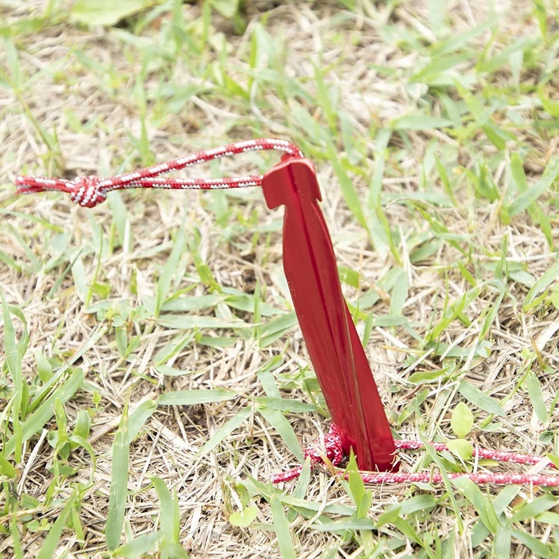 MSR Cyclone 10" Tent Stake, 4 Pack, Red - Image 2