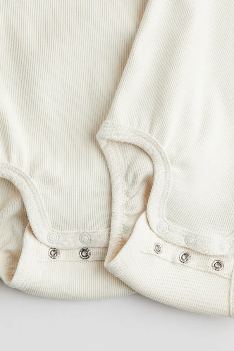 H&M 2-pack pima cotton jersey bodysuits