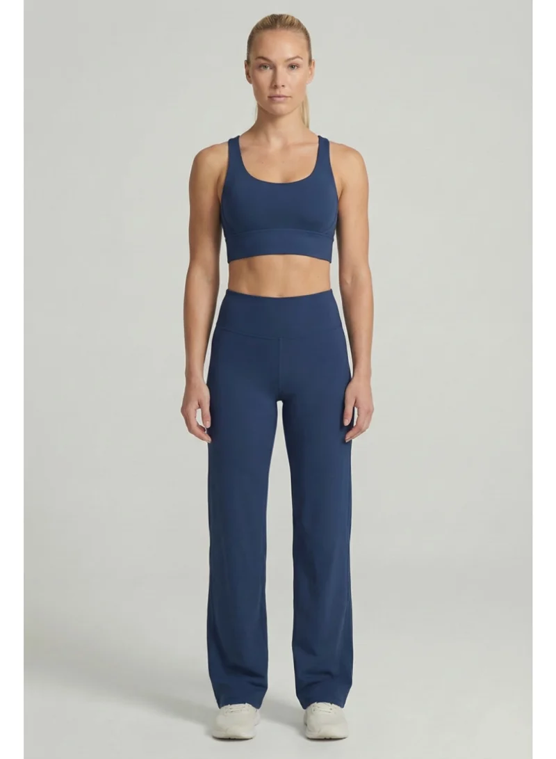 ملابس رياضية من كور Alma Flared Leggings - Navy