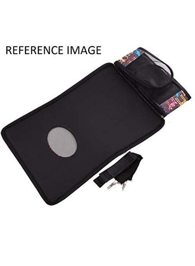 Fabric Crate Breathable Barrel Travel Carrier Kennel Bag For Dogs, Cats And Small Pets (Size: 50 X 30 X 30 Cm) Color & Design May Vary - Image 5