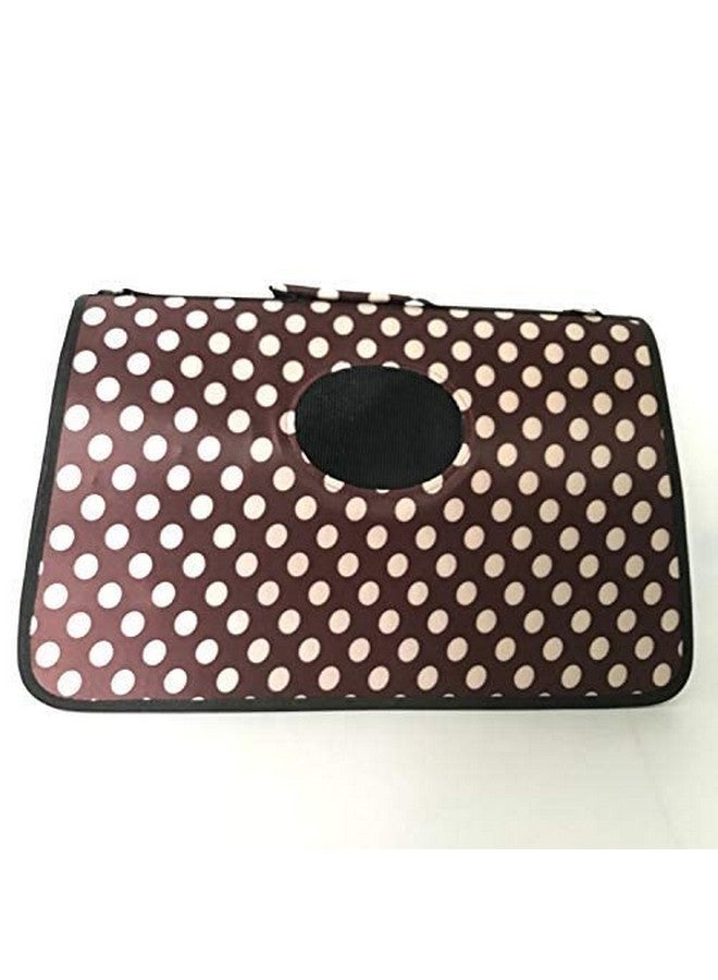 Fabric Crate Breathable Barrel Travel Carrier Kennel Bag For Dogs, Cats And Small Pets (Size: 50 X 30 X 30 Cm) Color & Design May Vary - Image 3