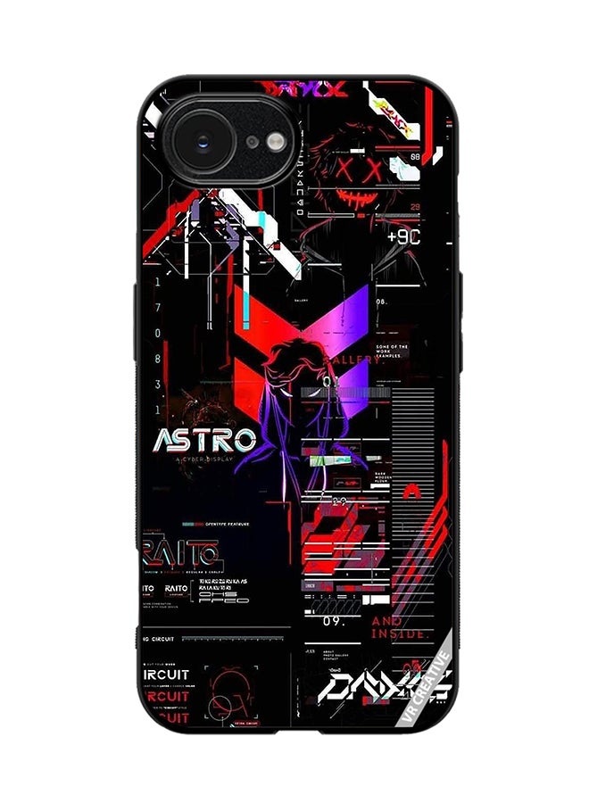 VR CREATIVE Protective Case Cover For Apple iPhone 16e Astro Design Multicolour