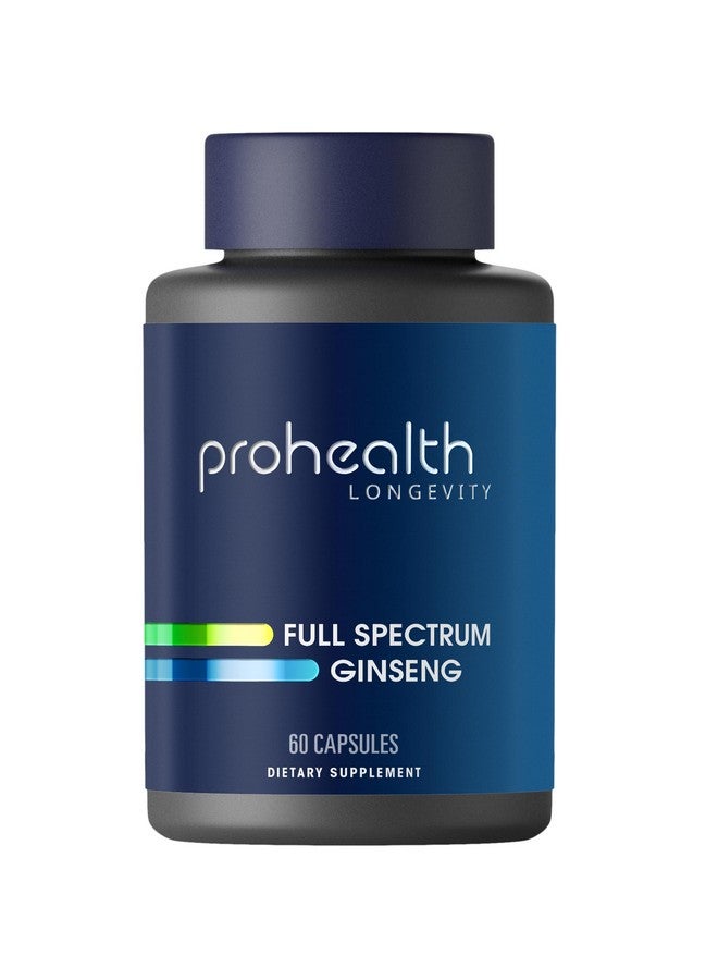 ProHealth Full Spectrum Ginseng | Triple Lab Tested | 1000 mg, 60 Capsules - Image 1