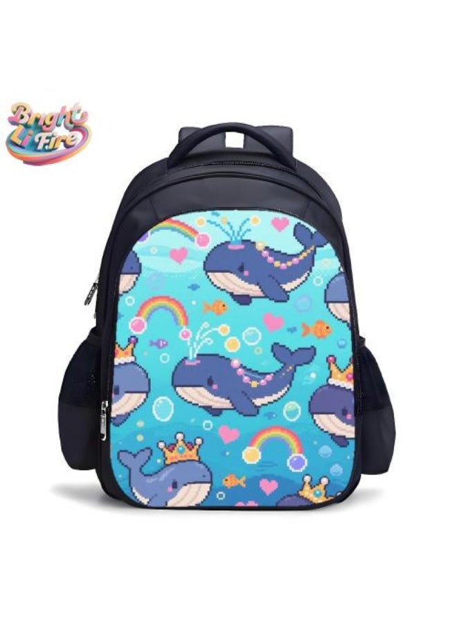 Bright Li Fire The latest version of the best-selling small-size schoolbag (students under the age of 12, primary school students, children to school)  - Image 1