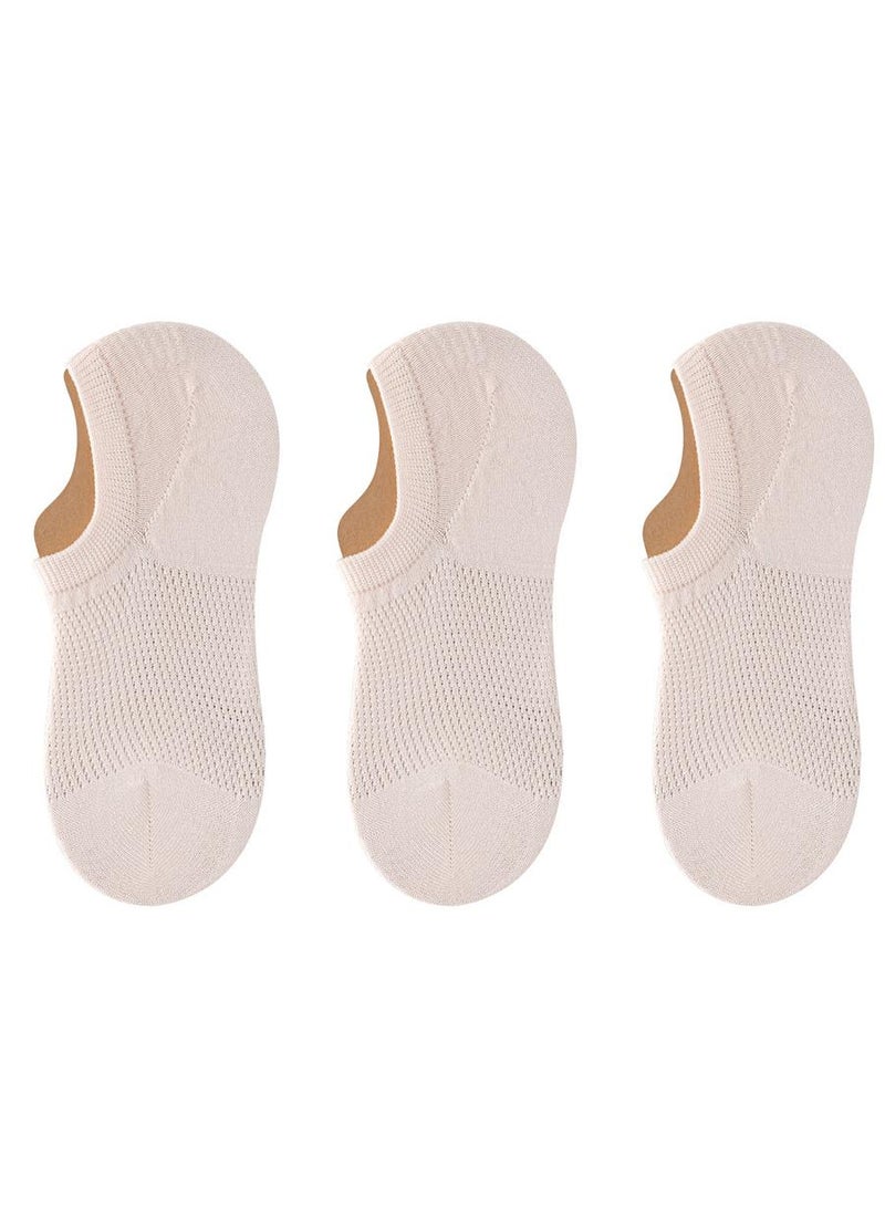 Y&D 3 Piece Set Of Low Mouth Non Slip Breathable Yoga Sports Socks - Image 1