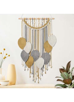 Macrame feather Wall Hanging Boho Leaves Macrame Tapestry Wall Decor Handmade yellow - pzsku/Z20F8AECE0BF1846DB964Z/45/_/1716807359/73effaa9-f663-4c9e-a50c-342ec61f6e68