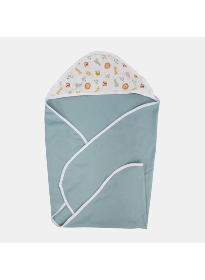 Berceau Cotton Baby Blanket – Animal Prints - Image 1