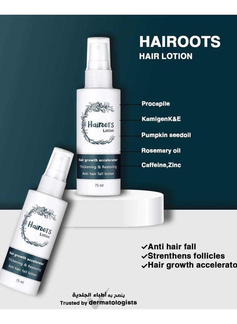 Hairoots Lotion Hair Growth Accelerator 75Ml