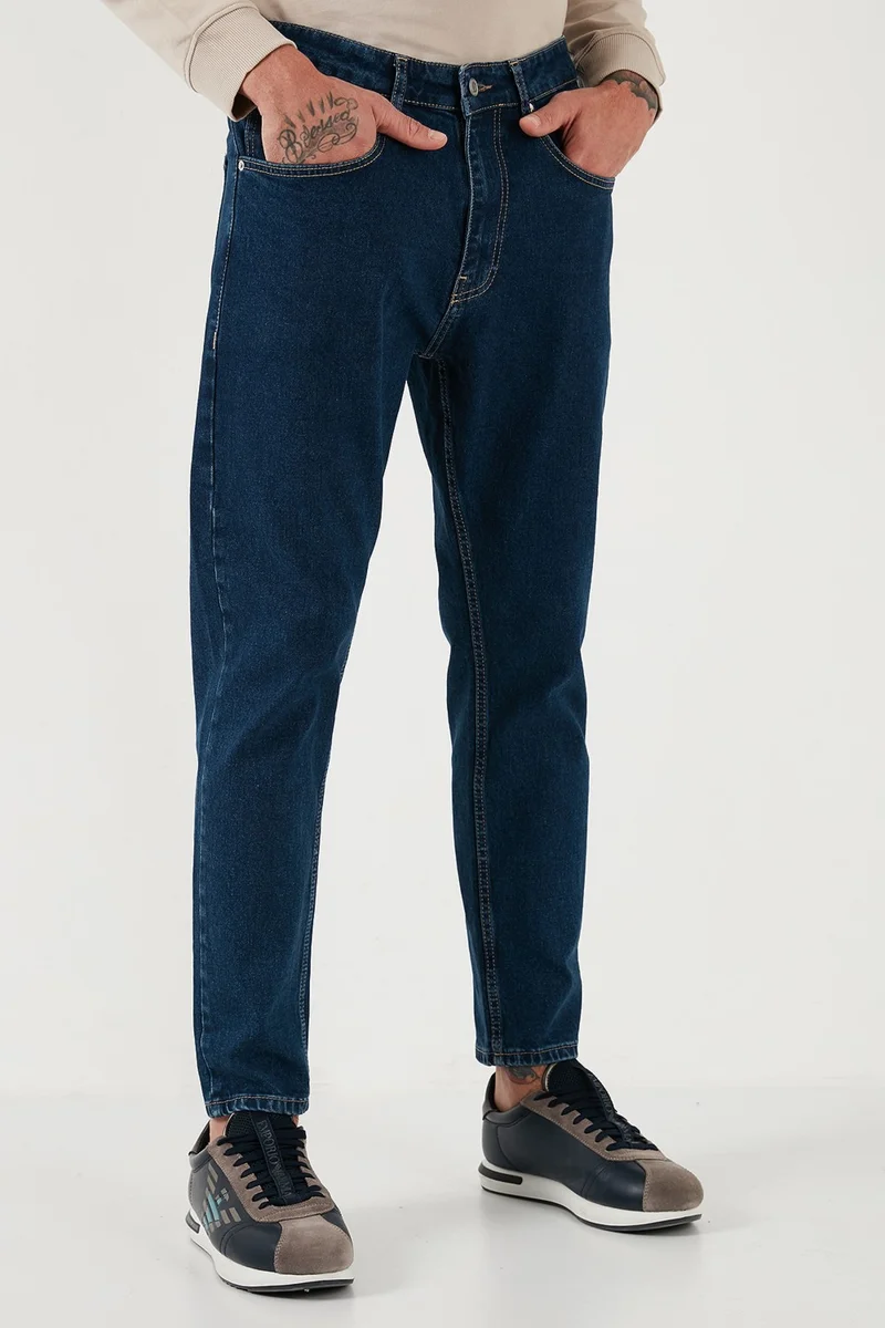 بوراتي Stretch Cotton Slim Fit Normal Waist Straight Leg Jeans Men's Jeans 5900S34MILANO