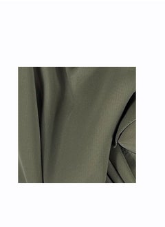 Perfectory PERFECTORY Women Lightweight Solid Chiffon Hijab Shawl Soft Premium Abaya Shawl Wrap Scarves, Long Bridal Hijab Scarf- Pearl Grey  - Image 2