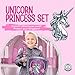 Liontouch Unicorn Princess Set for Girls 36 Years Medieval Style Toy Sword Shield for Pretend Play for Toddlers with Gemstones Safe Durable Foam Accessories for Royal Dress Up Costumes - Image 4