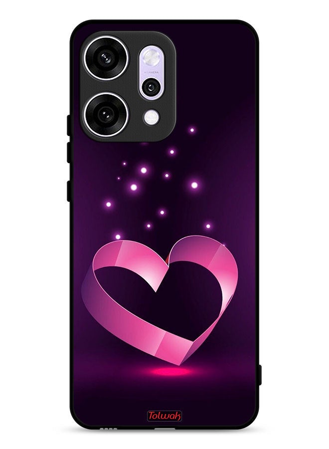 Tolwak Oppo Reno14 Pro Protective Case Cover Heart Art - Image 1