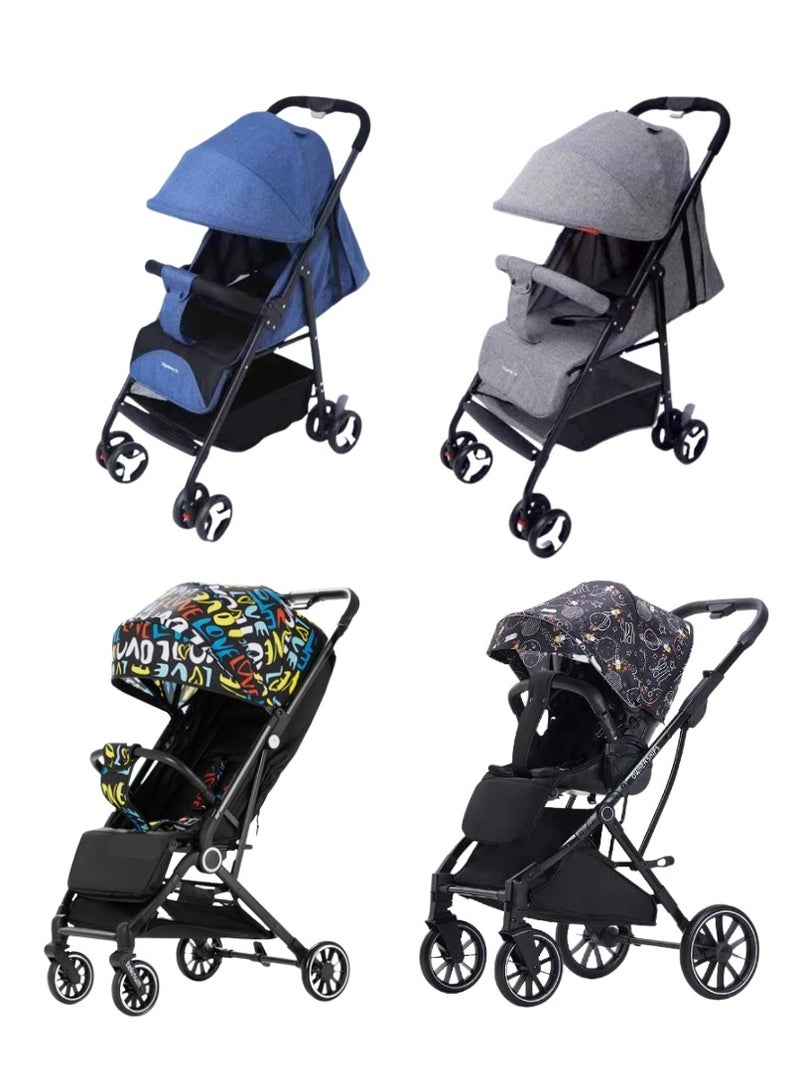 عربة أطفال في آي بي ستارز بتصميم كلاسيكي، 1 قطعة متنوعة - Image 1