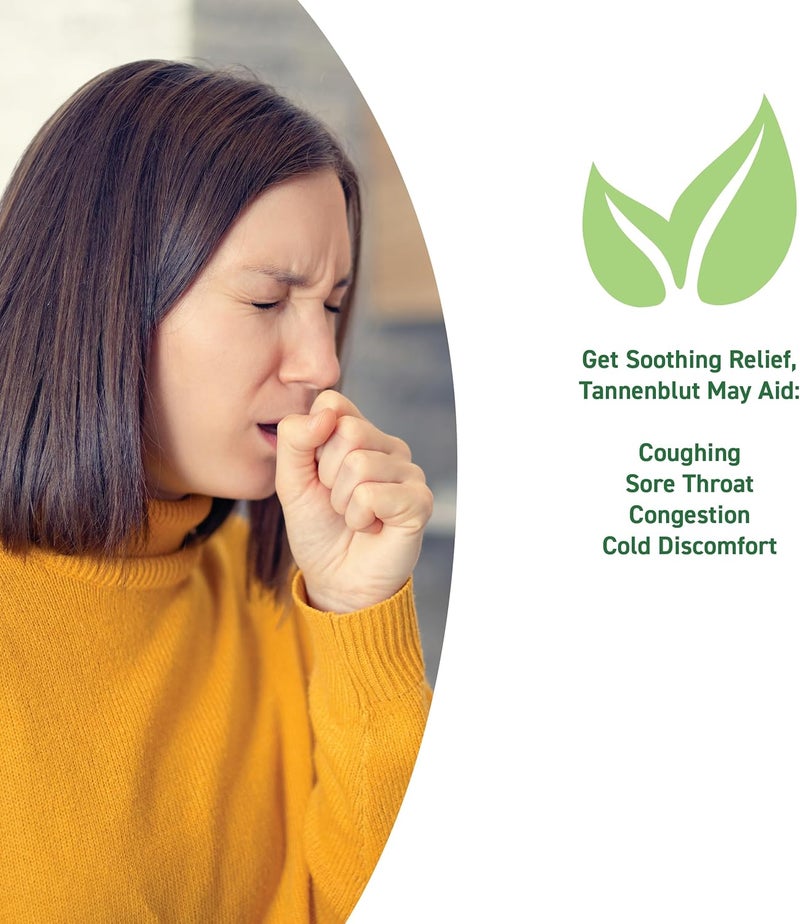 Hubner Tannenblut Organic Herbal Preparation Honey Cough Syrup Cold and Sore Throat Support Soothing Relief Vitamin C Supplement for Adults and Kids 4 and Older Kosher and AlcoholFree 250 ml - Image 5