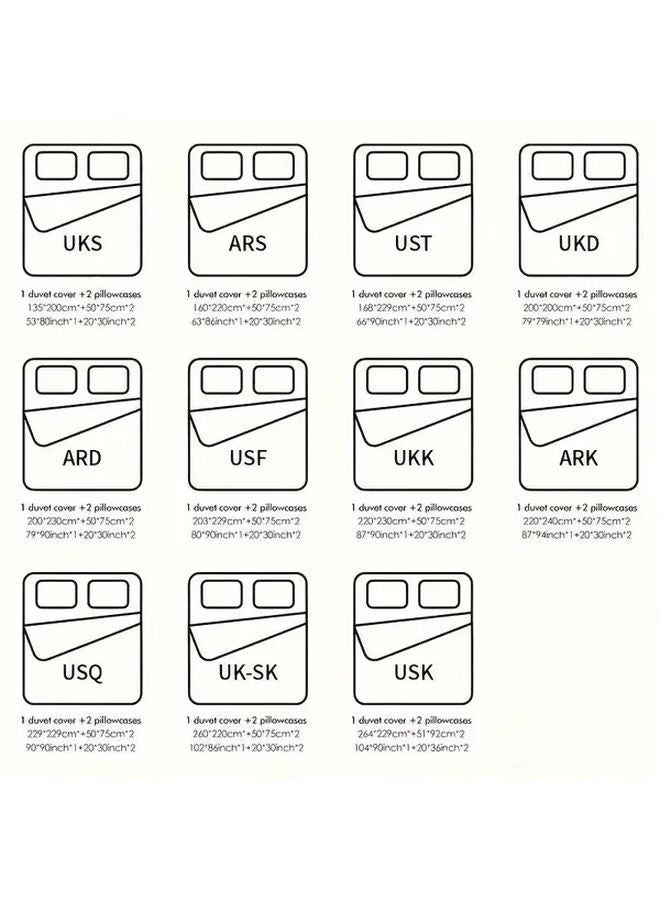 غطية لحاف ماندالا بحجم كامل مجموعة من 3 قطع لحاف بوهيمي ملمس - Image 4