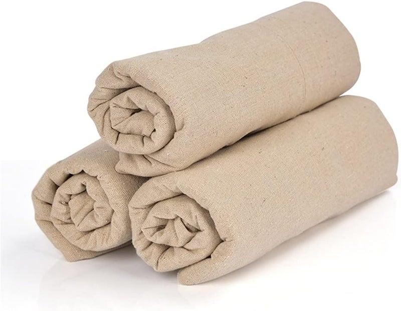 SoClaay Pottery Special Linen Hessian Cotton Linen Tablecloth Pottery Clay Printing Texture Clay Sculpture Tool 59x39inch(1 pc) - Image 2