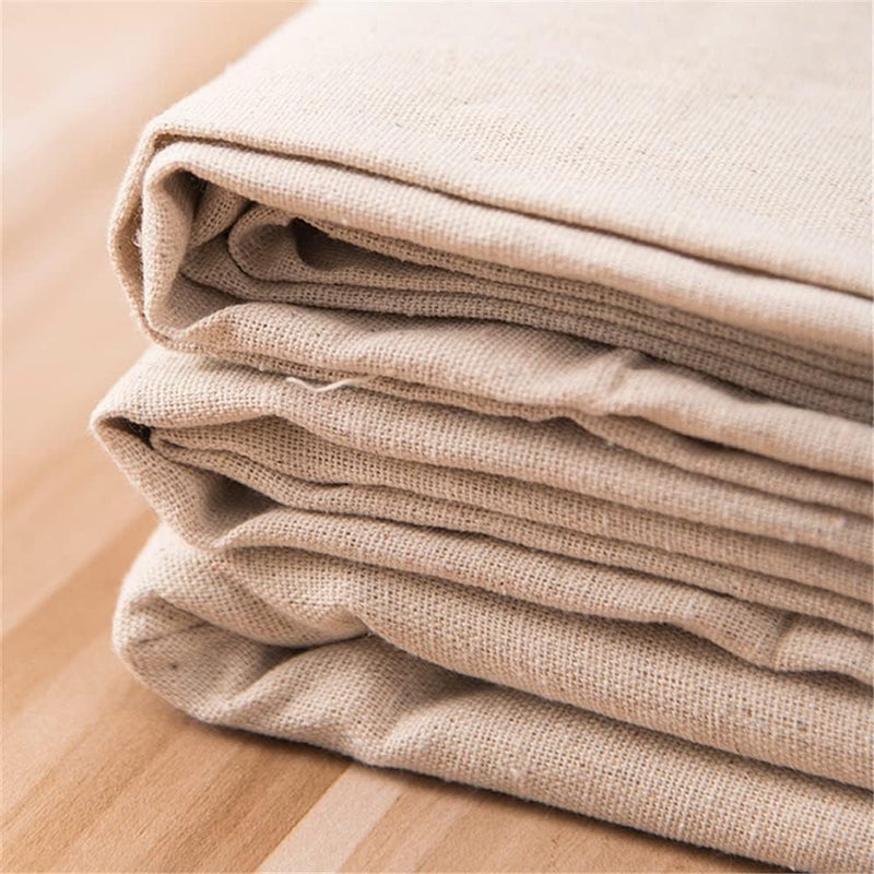SoClaay Pottery Special Linen Hessian Cotton Linen Tablecloth Pottery Clay Printing Texture Clay Sculpture Tool 59x39inch(1 pc) - Image 5