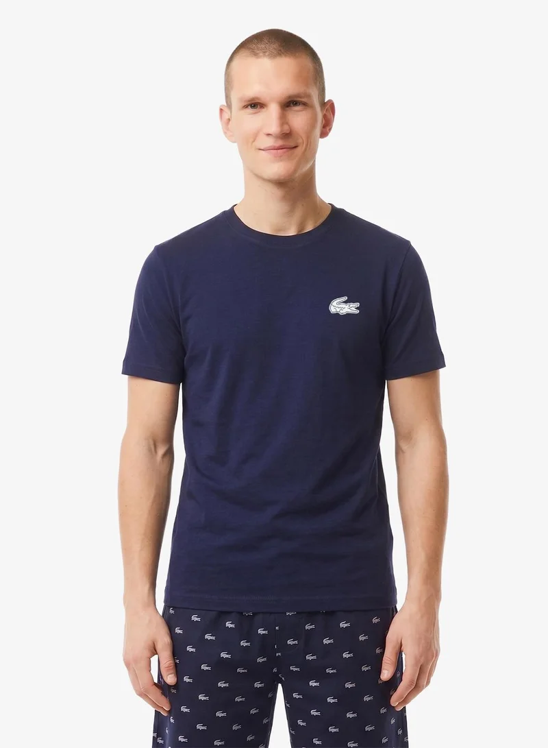 LACOSTE Core Graphic T-Shirt & Pyjama Set