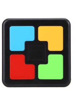 Generic Interactive Memory Training Puzzle Toy for Kids Electronic Brain Teaser Game with Music and Lights Educational Fun for Boys and Girls Single Hand Play Console  - Image 1