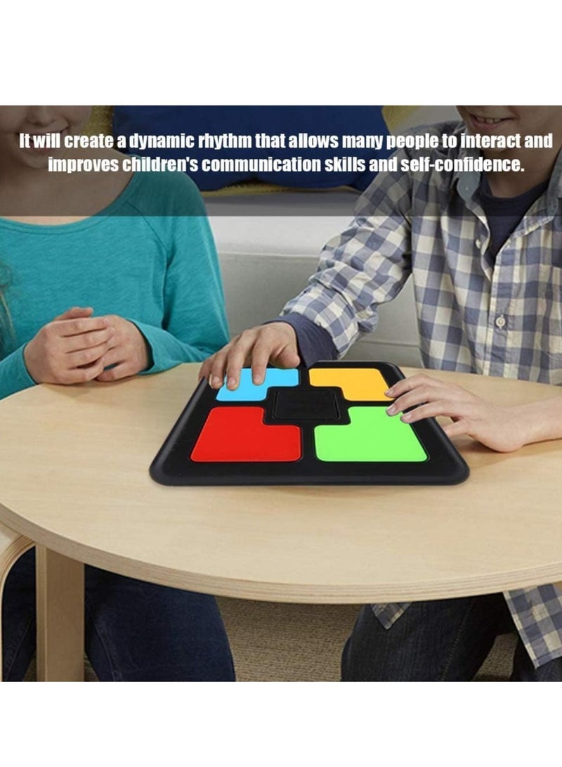 Interactive Memory Training Puzzle Toy for Kids Electronic Brain Teaser Game with Music and Lights Educational Fun for Boys and Girls Single Hand Play Console - Image 4