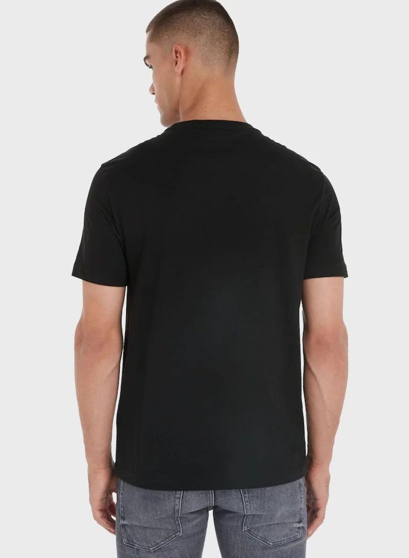 CALVIN KLEIN Logo Crew Neck T-Shirt