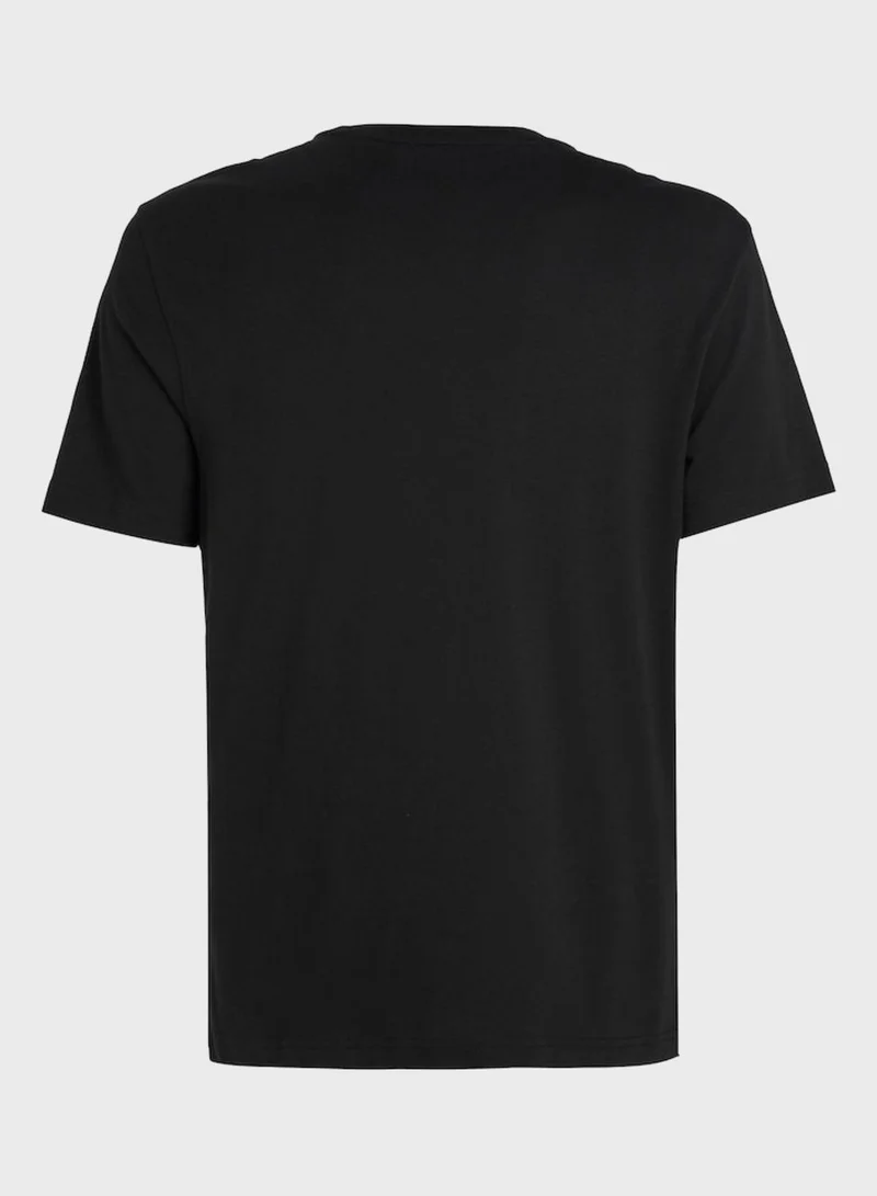 CALVIN KLEIN Logo Crew Neck T-Shirt