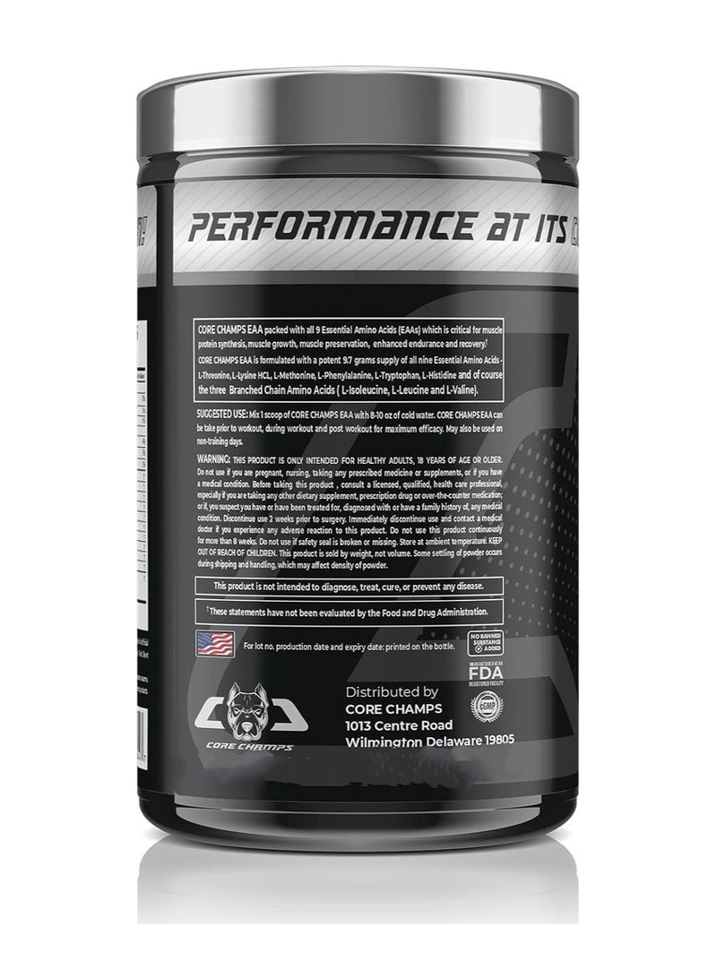 كور تشامبس الأحماض الأمينية الأساسية الأساسية من كور تشامبس EAA، نكهة الرز الأزرق، 405 جرام، 30 حصة - Image 2