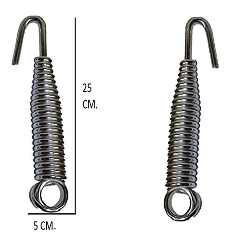 DIY Crafts Diy Crafts CTDIYHI37348 Hanging Kit Stainless Steel 500 Lb Capacity Ultimate Hammock Bed Garden Zula 10 With 4 Stainless Mounting Screws Multicolor  - Image 4