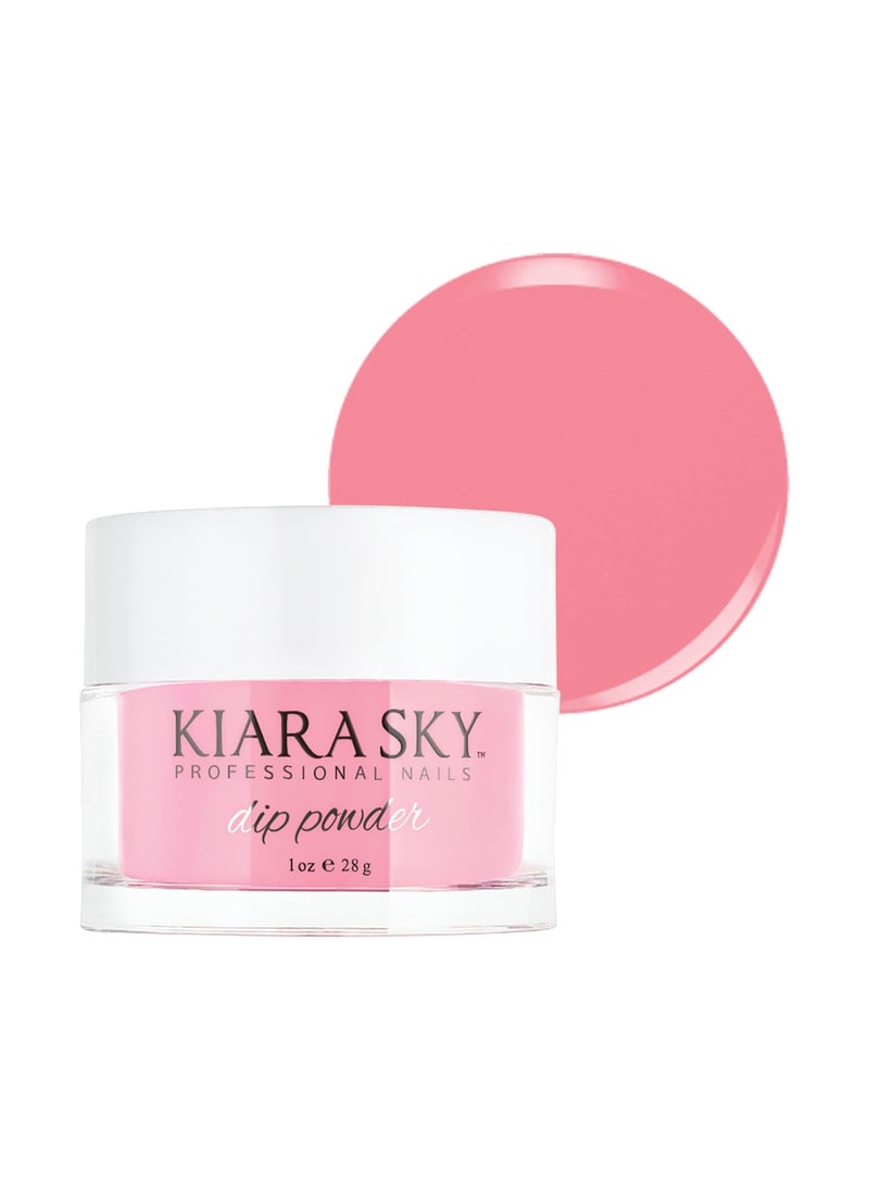 KIARA SKY - Kiara Sky Long Lasting Nail Dip Powder Pink Tones 1 oz Cotton Kisses Pink - Image 1