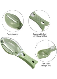 Oasisgalore 4 Pcs Stainless Steel Fish Scale Remover – Fish Cleaning Tool with Bottle Opener  - Image 5