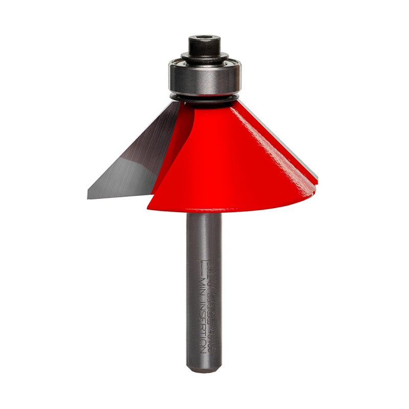 Freud 40-106: 1-3/4" (Dia.) Chamfer Bit with 1/4" Shank - Image 1