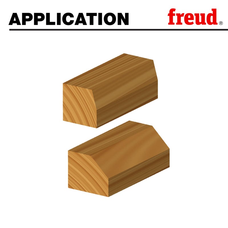 Freud 40-106: 1-3/4" (Dia.) Chamfer Bit with 1/4" Shank - Image 5