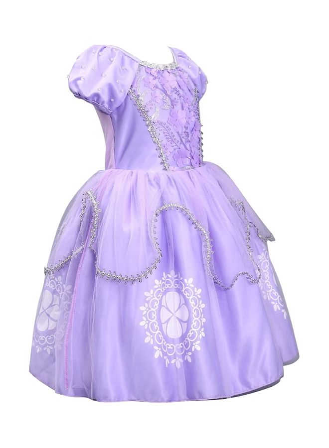 NIBEMINENT Princess Cosplay Costume With Tiara 120cm - Image 4