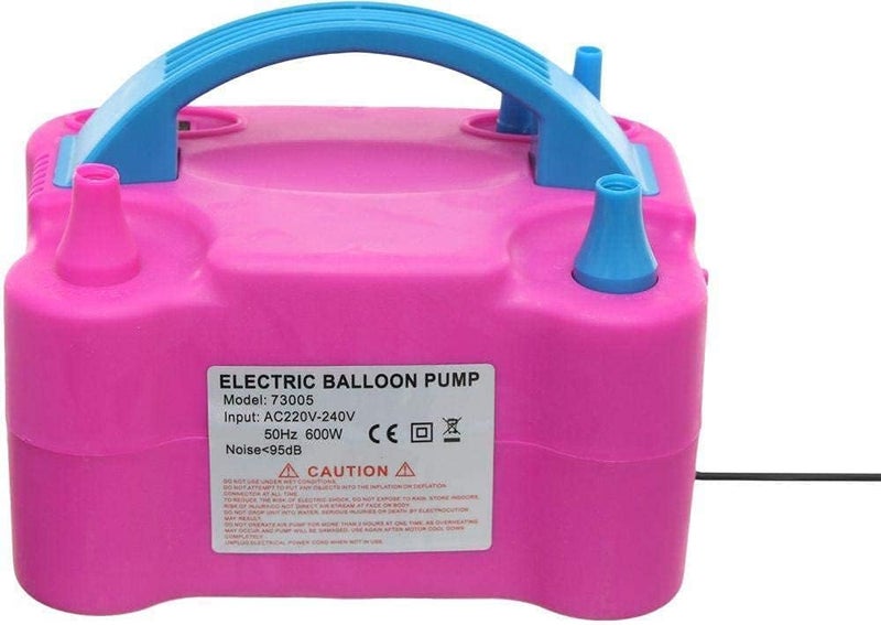 SHOWAY Electric Balloon Pump, Portable Balloons Air Pump for Balloon Arch, Balloon Garland, Party Decorations, Kids Birthday, Baby Shower, Party Supplies & Decorations, Pink - Image 2