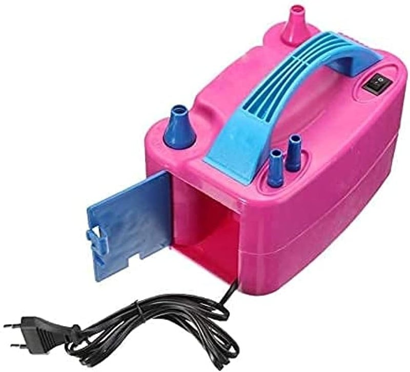 SHOWAY Electric Balloon Pump, Portable Balloons Air Pump for Balloon Arch, Balloon Garland, Party Decorations, Kids Birthday, Baby Shower, Party Supplies & Decorations, Pink - Image 3