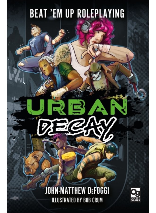 Urban Decay Beat Em Up Roleplaying - Hardback