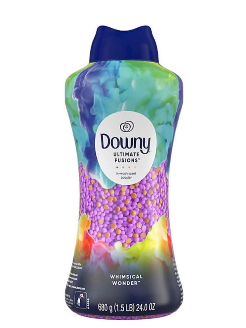 Downy Ultimate Fusions In-Wash Scent Booster Beads + Dual Action Scent Release, Whimsical Wonder (24 oz.) - Image 1