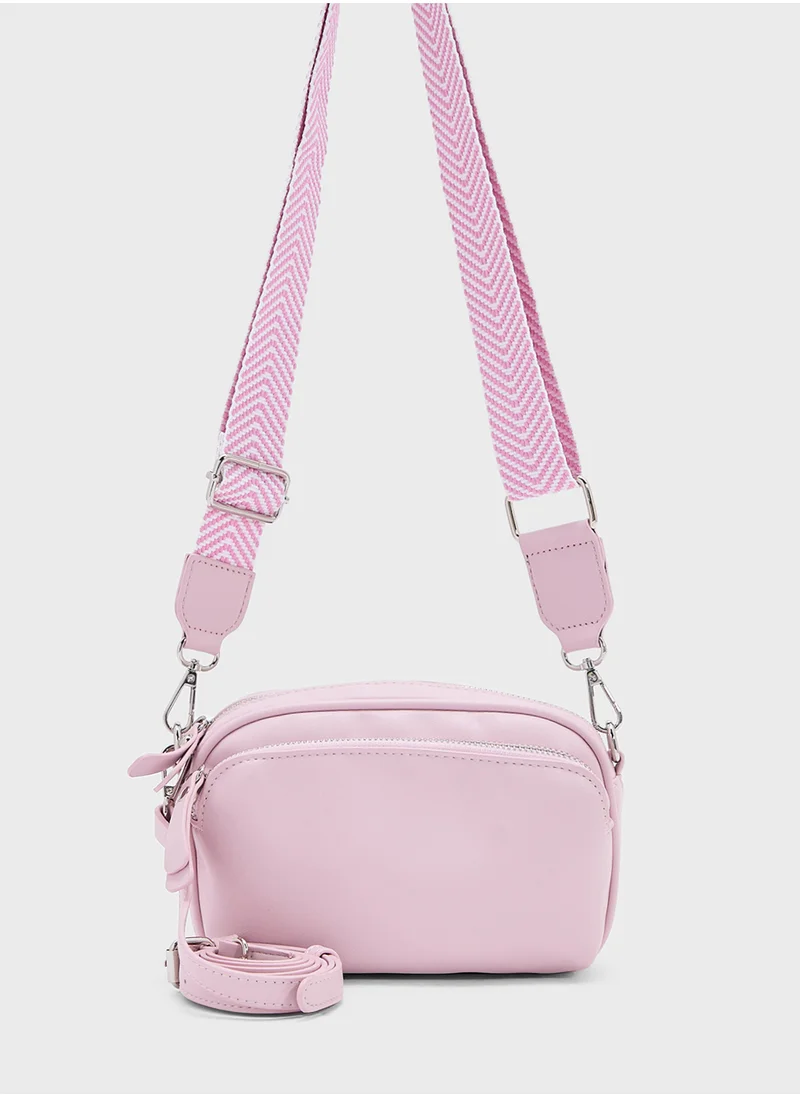 جينجر Multi Pocket Crossbody With 2 Straps