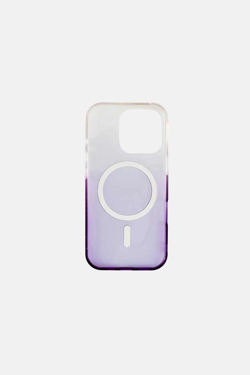 GUESS iPhone 16 Pro Magsafe Protective Case, Purple - Image 2