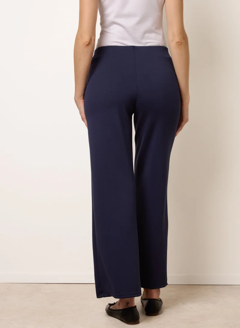 بلو فانيلا Pintuck Jersey Trousers