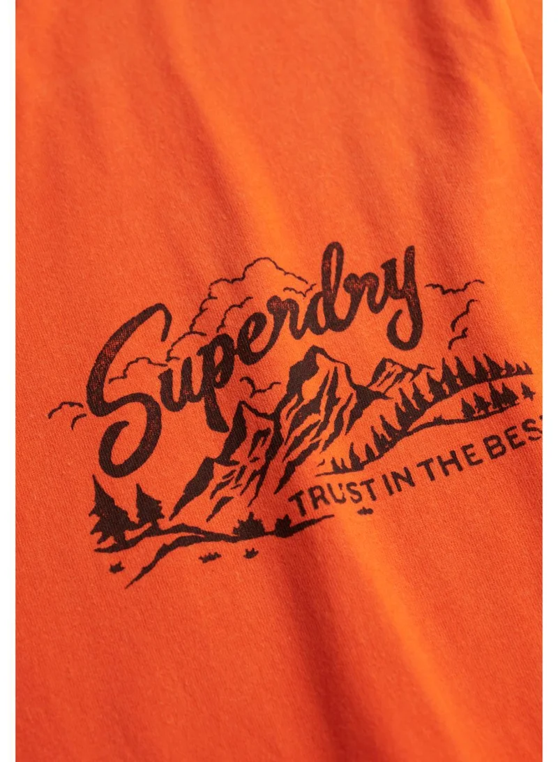 سوبر دراي Lo-Fi Outdoors Relaxed T-Shirt