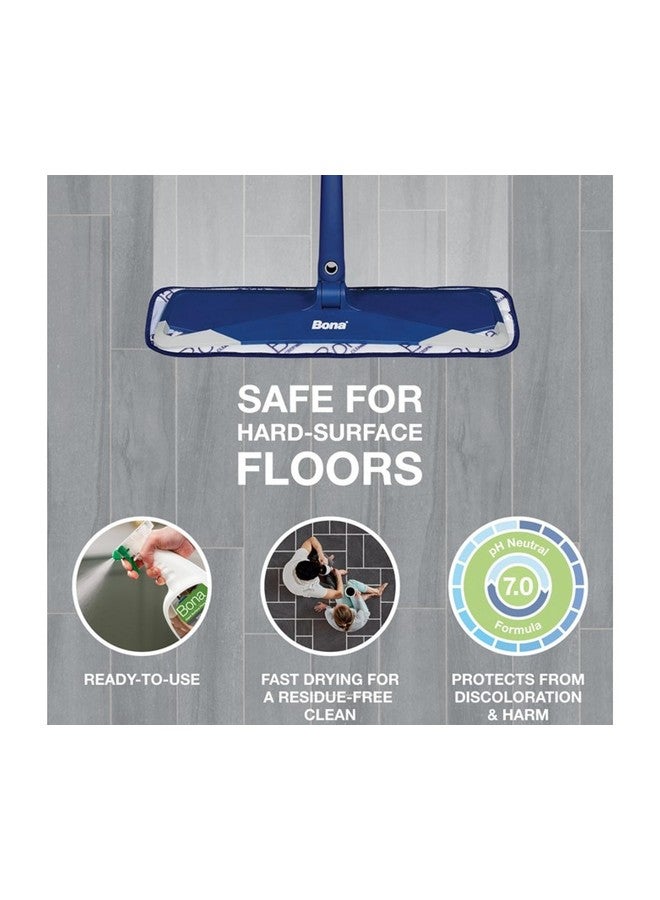 Bona Premium Microfiber Floor Mop | Wet & Dry Cleaning for Wood, Tile, Marble, Stone, Laminate, Vinyl & Granite Floors | Reusable Washable Pad | Easy Attach Mop for Home, Kitchen & Office Use - Image 3