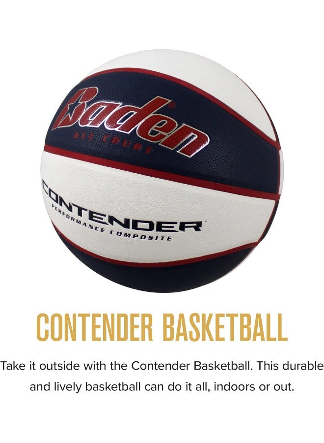 Baden Contender Indoor/Outdoor Composite Basketball - Image 2